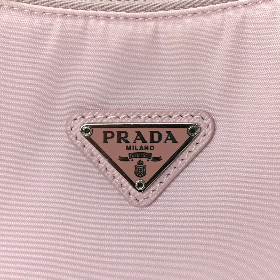 Prada Re-Nylon Saffiano Mini Re-Edition 2005 Bag Alabastro Image 6
