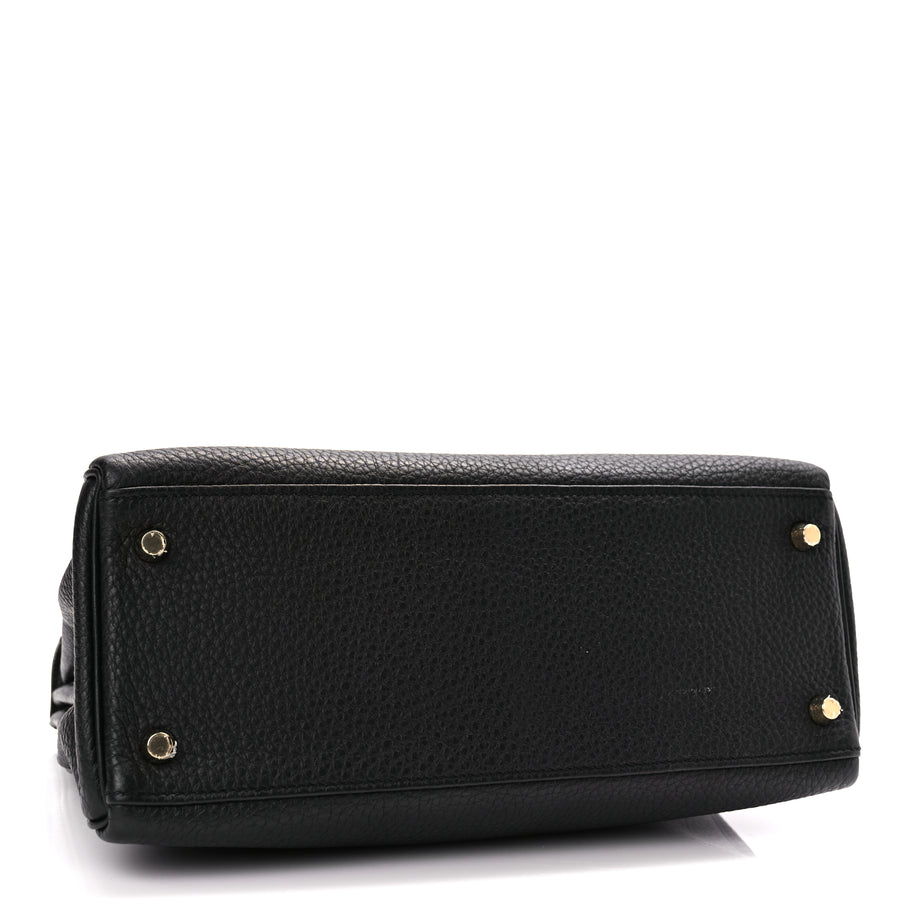 Hermes Togo Kelly Retourne 28 Black Image 3