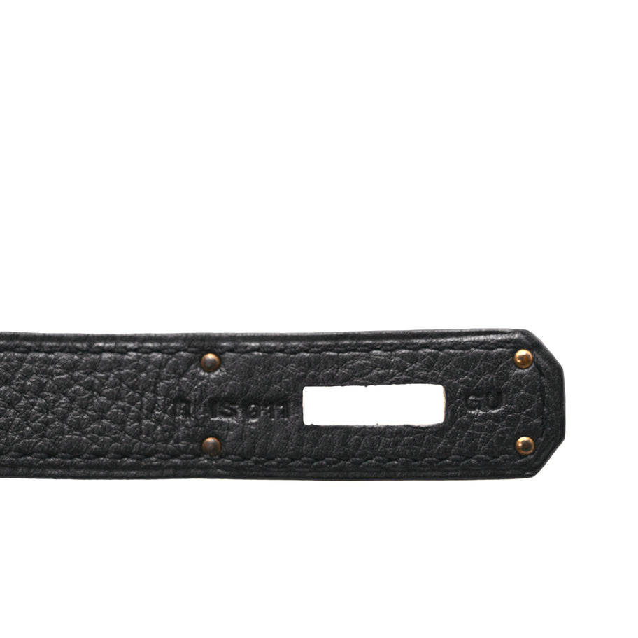 Hermes Togo Kelly Retourne 28 Black Image 5
