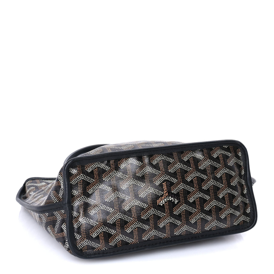 Goyard Goyardine Reversible Mini Anjou Black Image 4