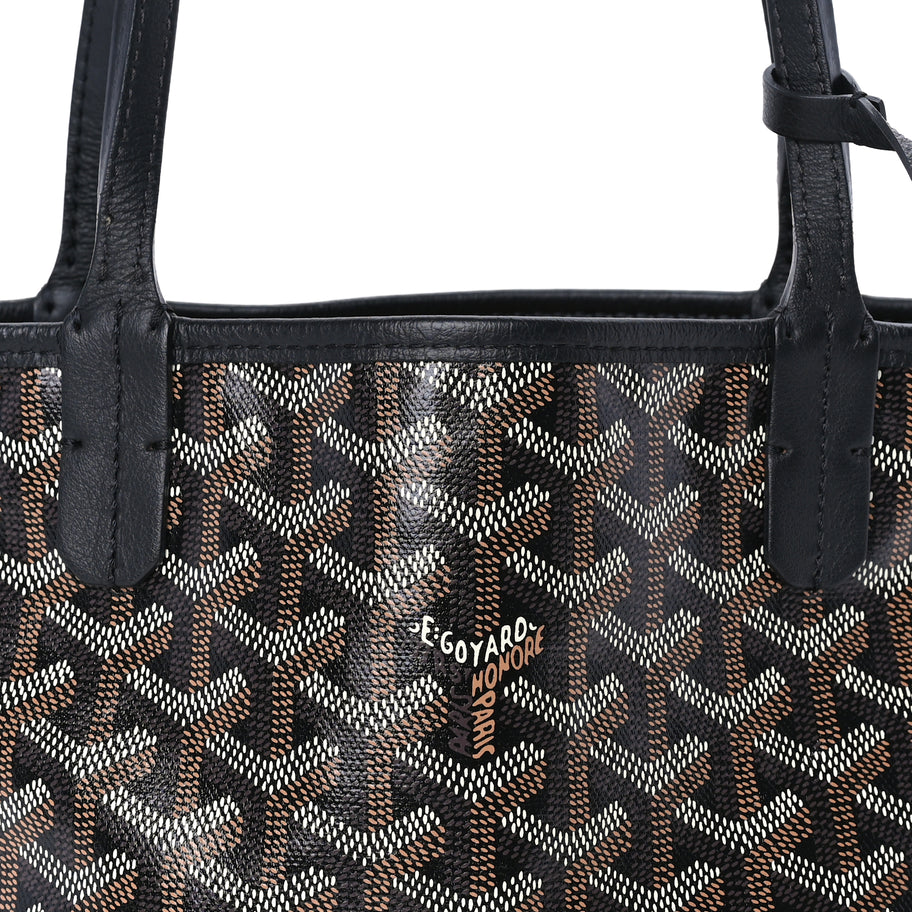Goyard Goyardine Reversible Mini Anjou Black Image 7