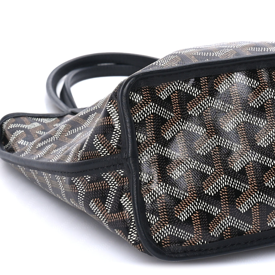 Goyard Goyardine Reversible Mini Anjou Black Image 8