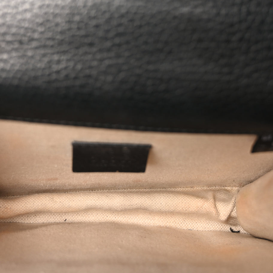 Gucci Calfskin Mini Dionysus Shoulder Bag  Black Image 4