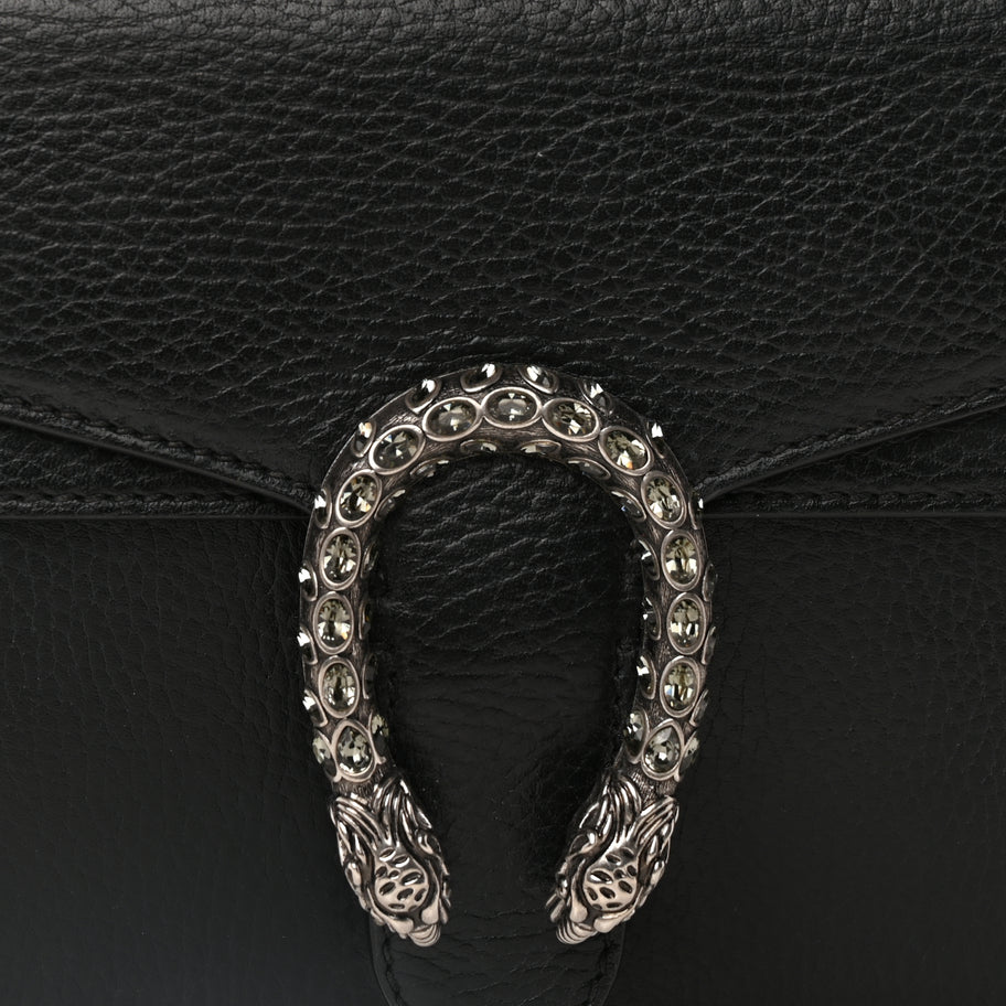 Gucci Calfskin Mini Dionysus Shoulder Bag  Black Image 6