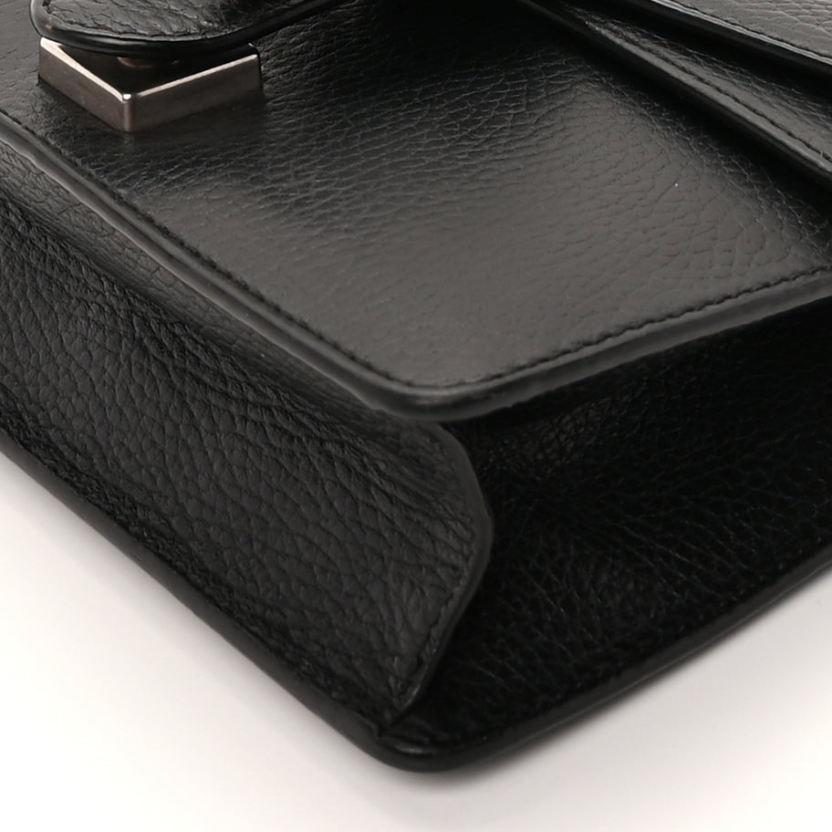 Gucci Calfskin Mini Dionysus Shoulder Bag  Black Image 8