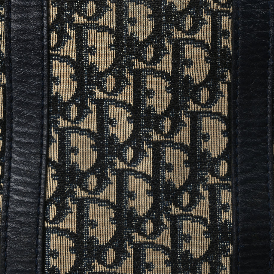 Christian Dior Monogram Boston Black Image 6