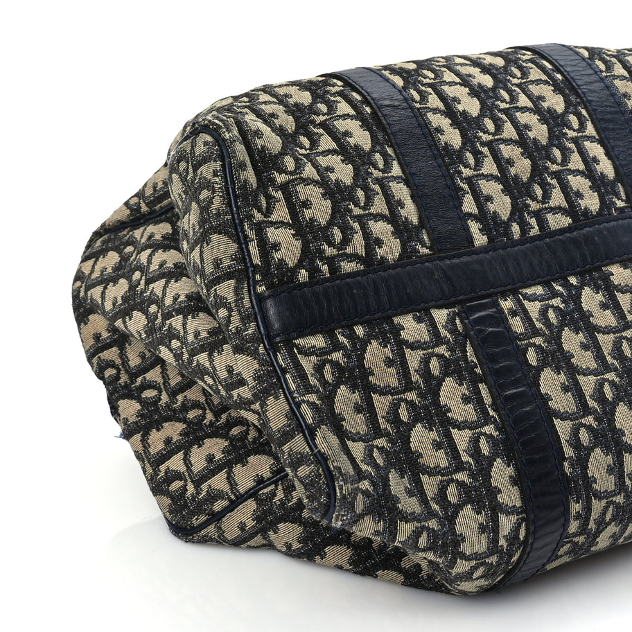 Christian Dior Monogram Boston Black Image 8