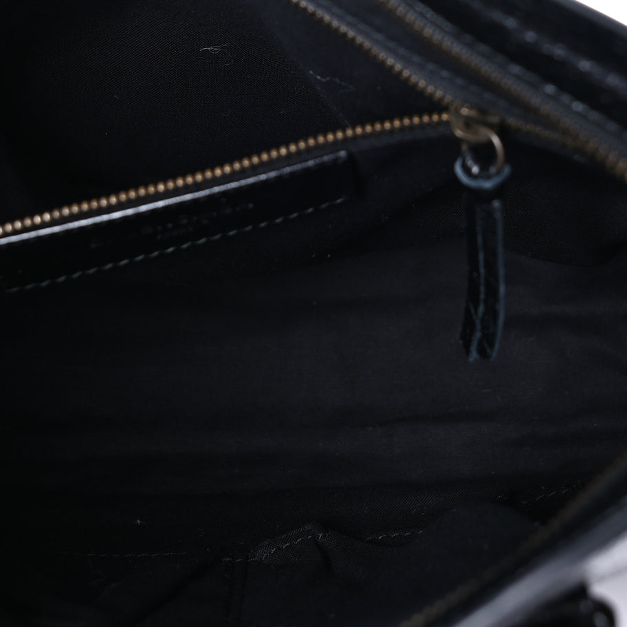 Balenciaga Agneau Arena Classic Hardware Small Le City Black Image 4