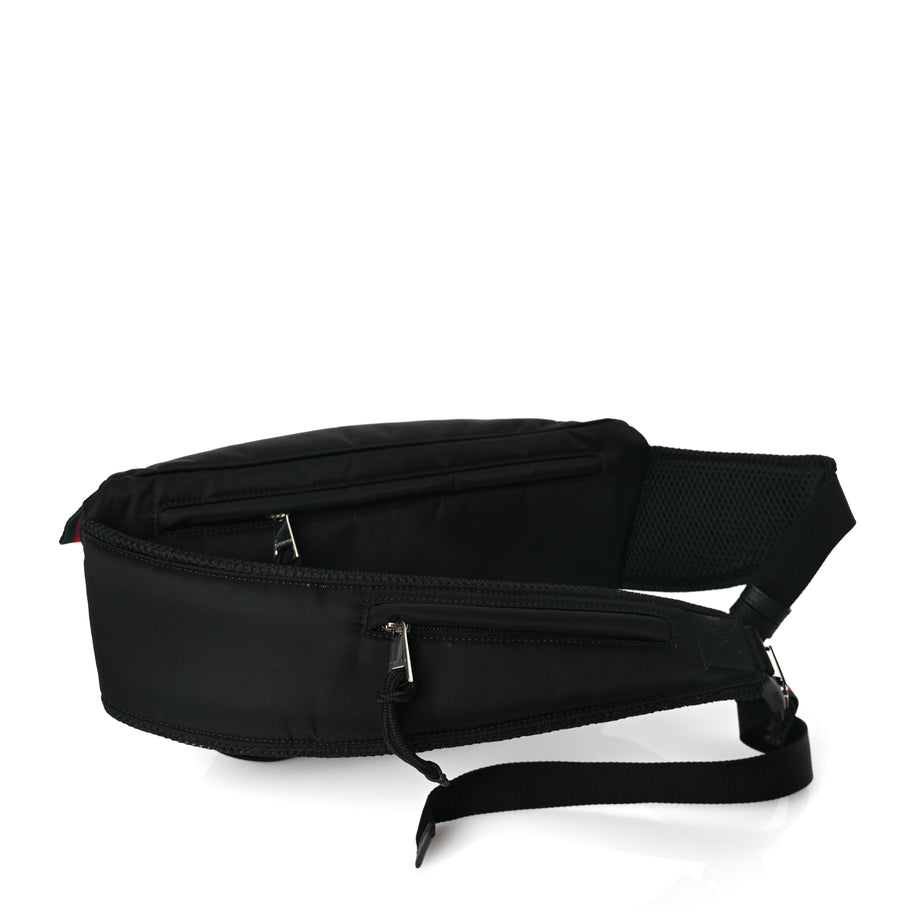 Gucci Nylon Large Logo Belt Bag Black Image 2