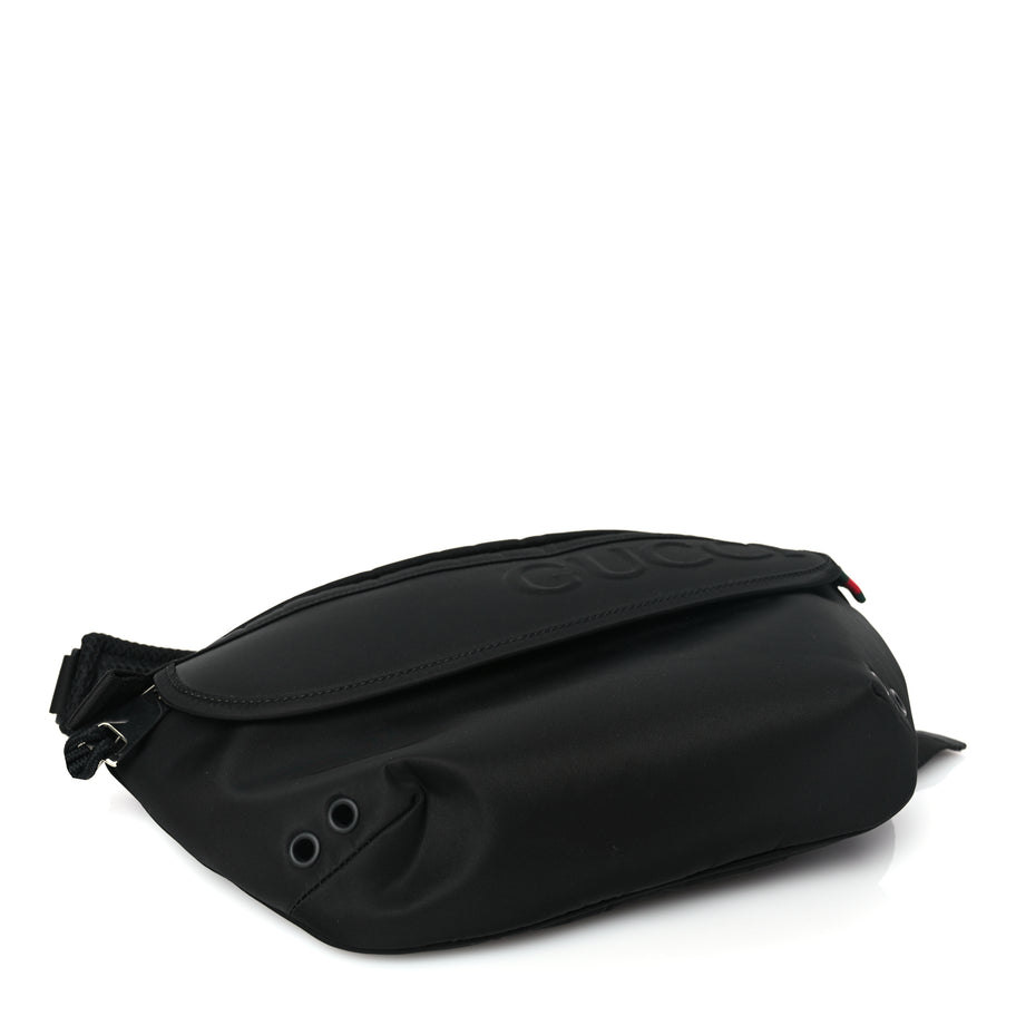 Gucci Nylon Large Logo Belt Bag Black Image 3