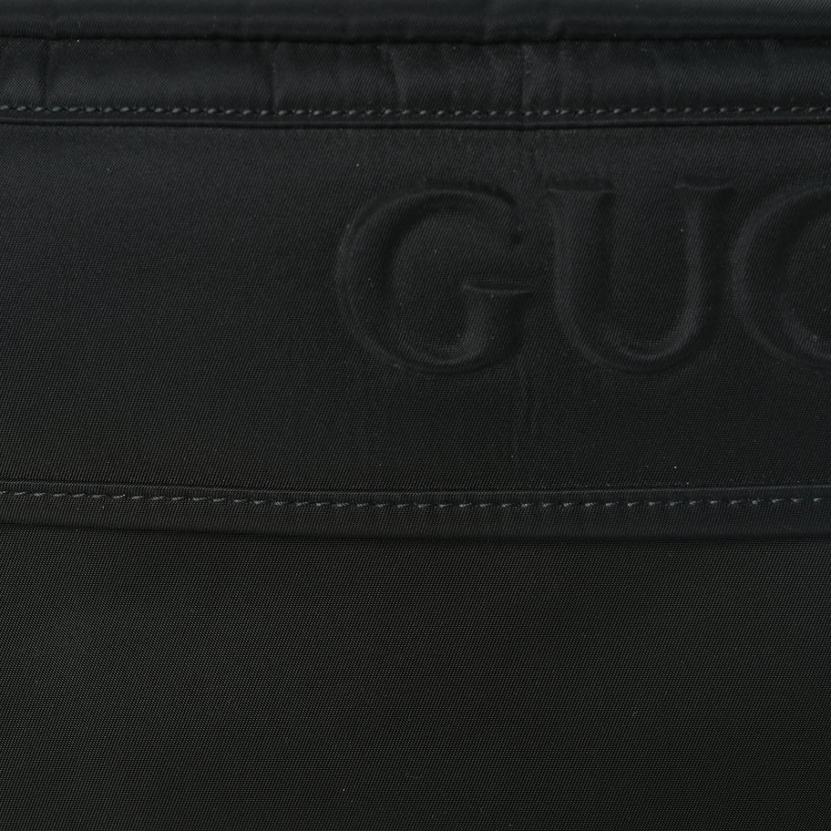 Gucci Nylon Large Logo Belt Bag Black Image 5