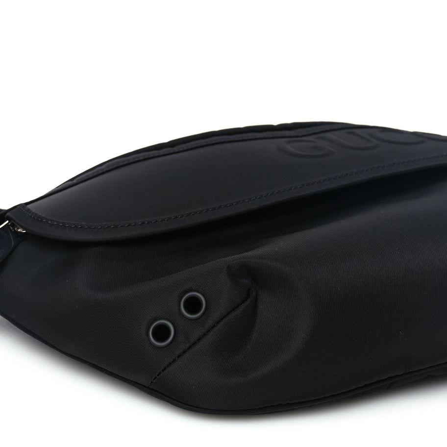 Gucci Nylon Large Logo Belt Bag Black Image 6