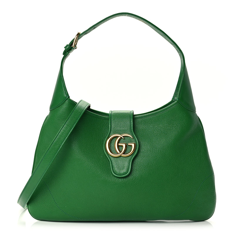  Gucci Goatskin Medium Aphrodite Shoulder Bag  New Shamrock