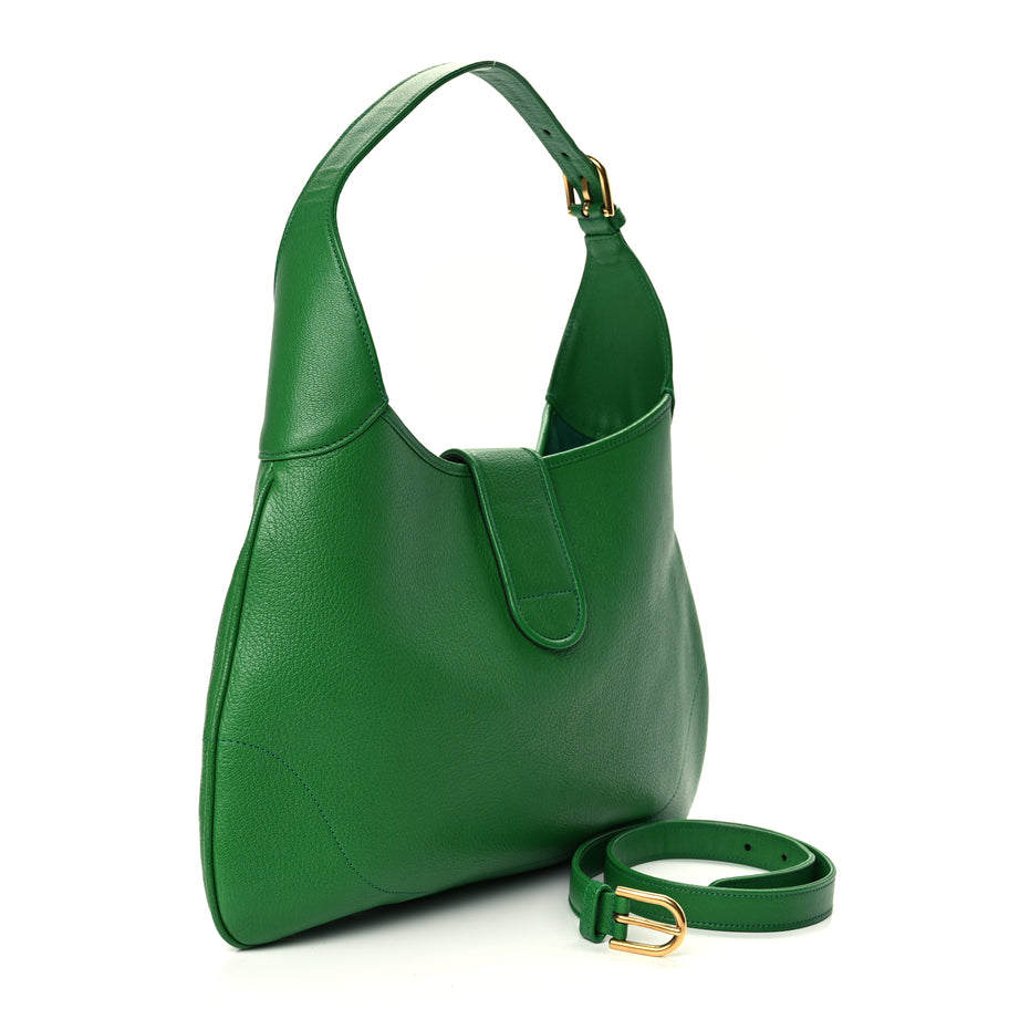 Gucci Goatskin Medium Aphrodite Shoulder Bag  New Shamrock Image 2