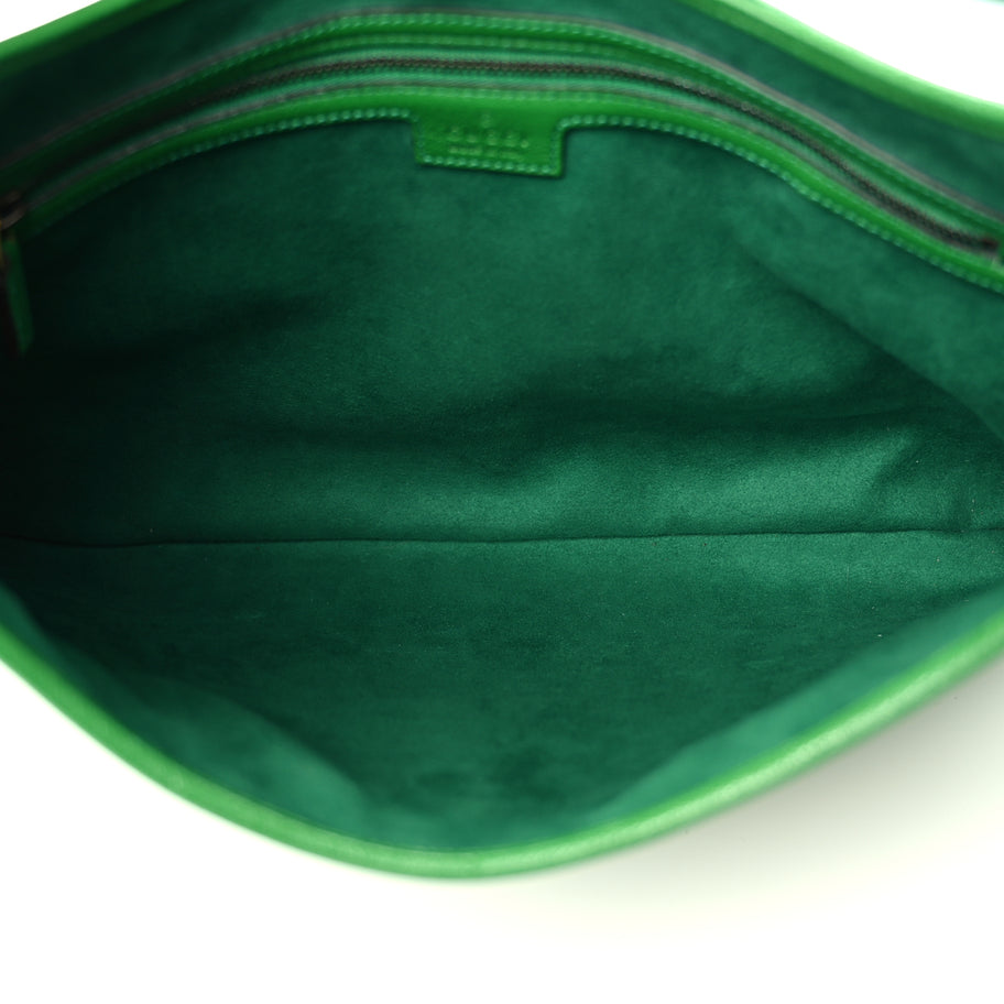 Gucci Goatskin Medium Aphrodite Shoulder Bag New Shamrock | Luxe