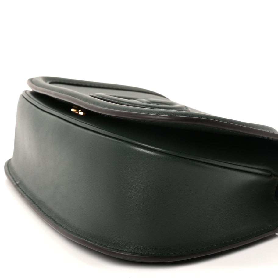 Gucci Roxy Calfskin Medium Blondie Top Handle Bag Green Image 8