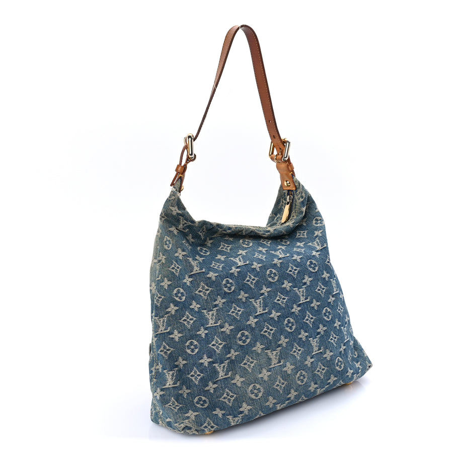 Louis Vuitton Denim Baggy GM Blue Image 2
