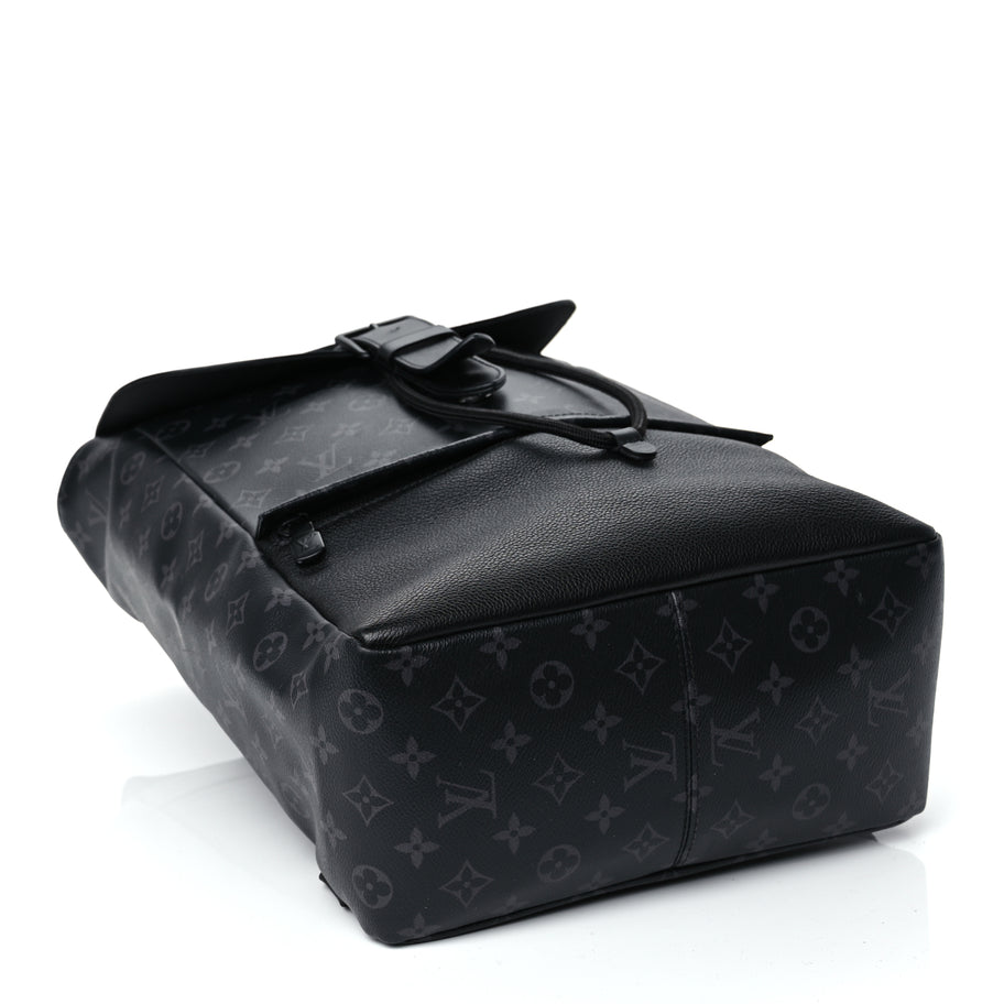 Louis Vuitton Monogram Eclipse Saumur Backpack Image 3