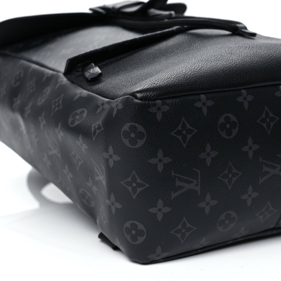 Louis Vuitton Monogram Eclipse Saumur Backpack Image 6