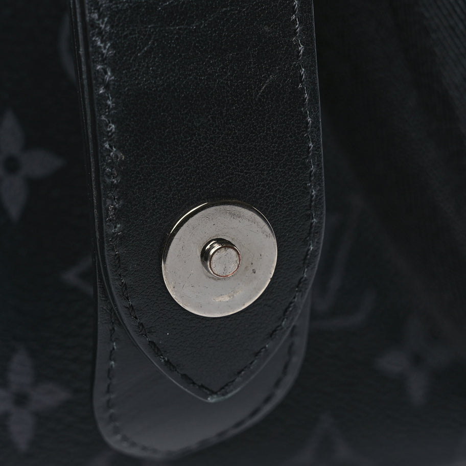 Louis Vuitton Monogram Eclipse Saumur Backpack Image 8