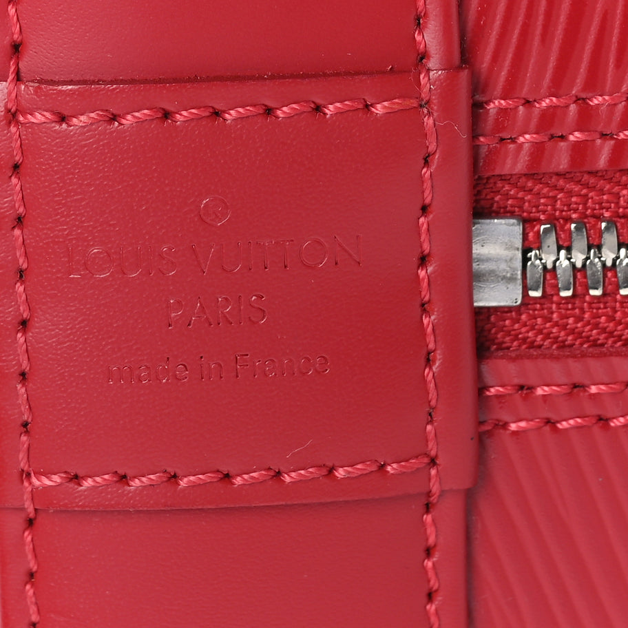Louis Vuitton Epi Alma GM Rouge Image 5