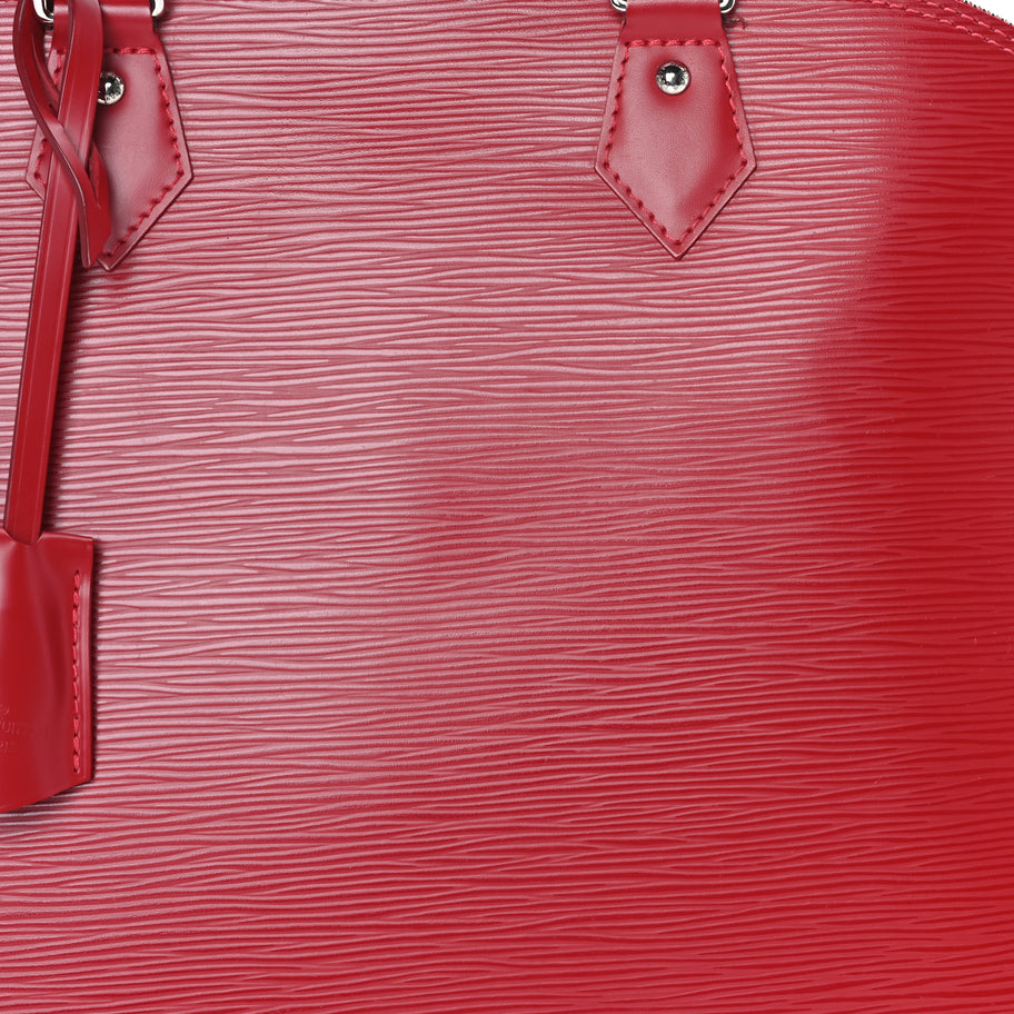 Louis Vuitton Epi Alma GM Rouge Image 6