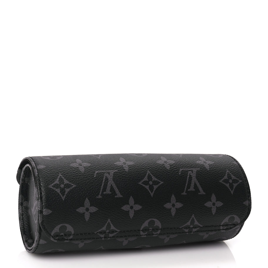 Louis Vuitton Monogram Eclipse 3 Watch Travel Case Image 3