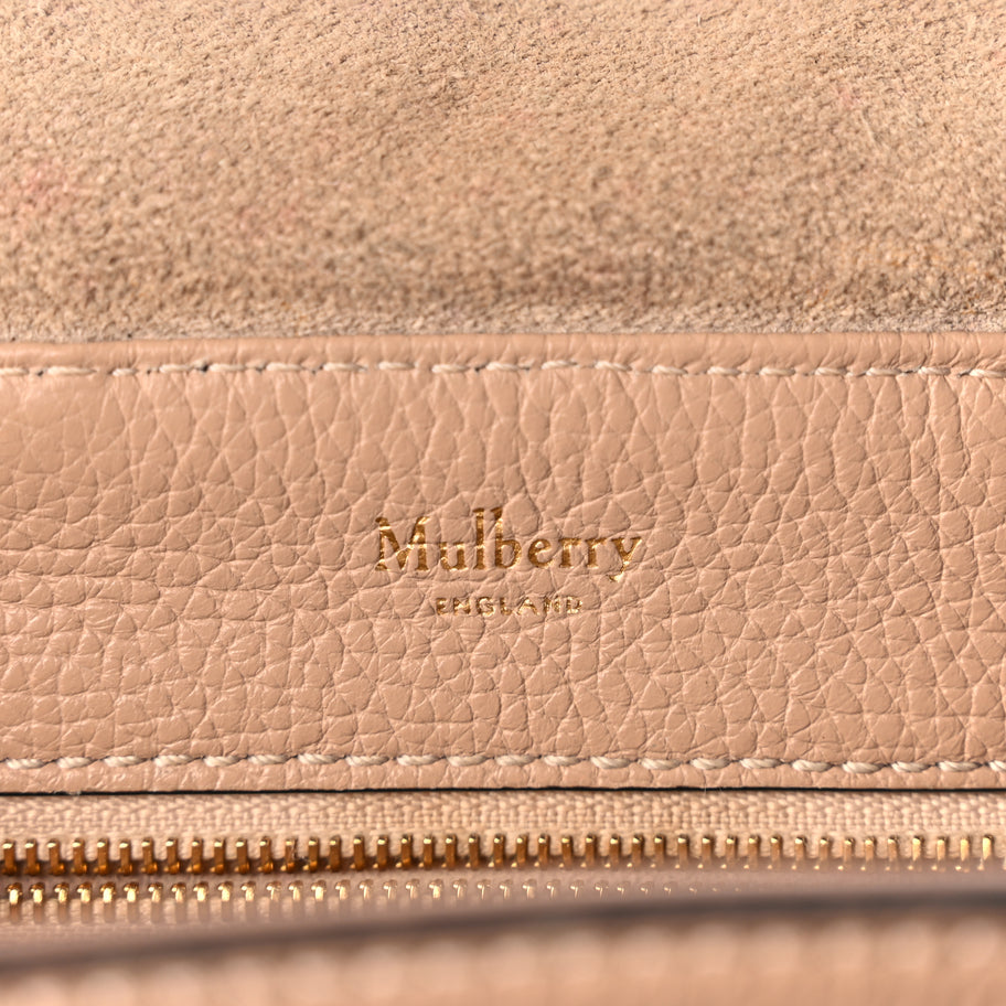 Mulberry Classic Grain Calfskin Mini Bayswater Backpack Blush Image 5