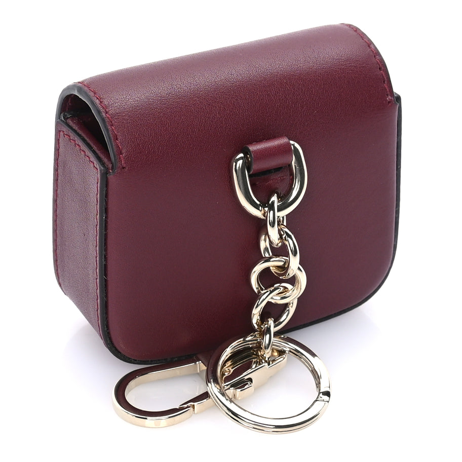 Gucci Azalea Calfskin Horsebit 1955 Key Chain Rosso Ancora Image 3