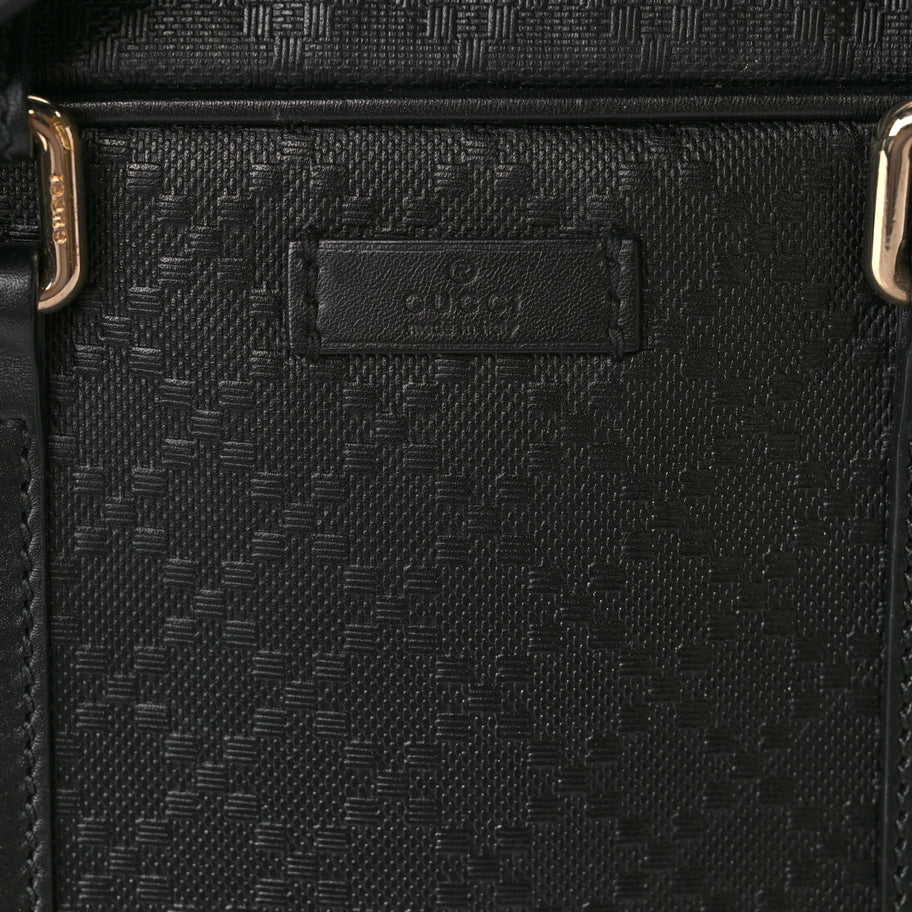 Gucci Diamante Signature Briefcase Black Image 7