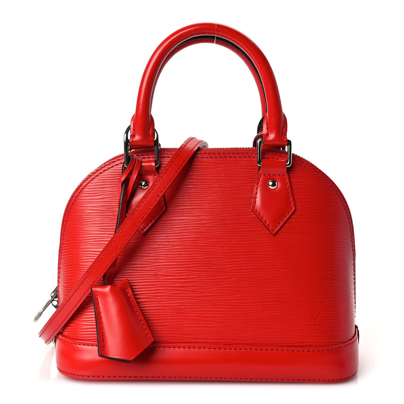  Louis Vuitton Epi Alma BB Coquelicot