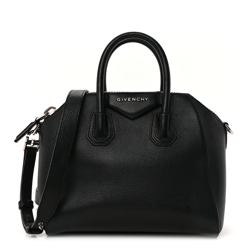  Givenchy Sugar Goatskin Mini Antigona Black