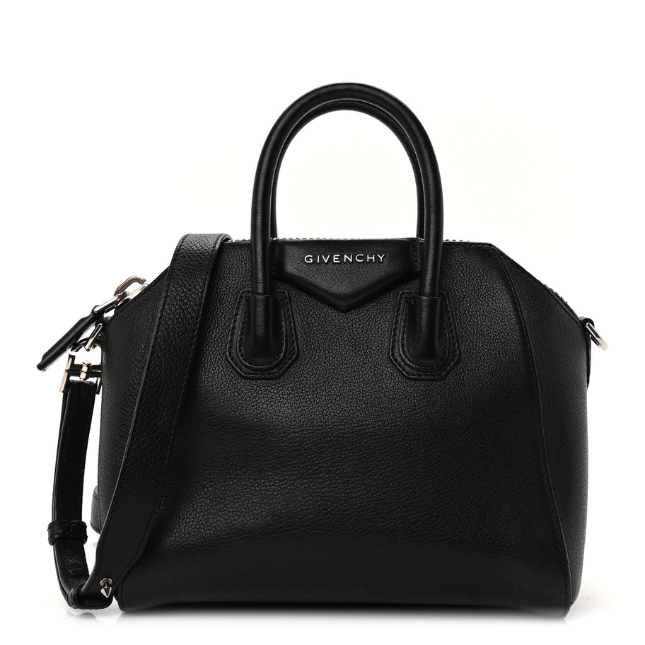 Givenchy Sugar Goatskin Mini Antigona Black Image 1