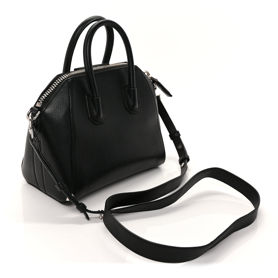 Givenchy Sugar Goatskin Mini Antigona Black Image 2
