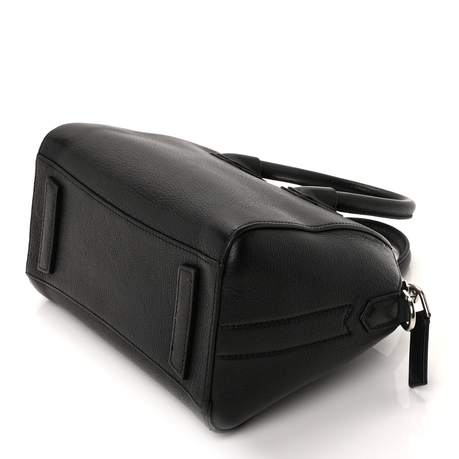 Givenchy Sugar Goatskin Mini Antigona Black Image 8