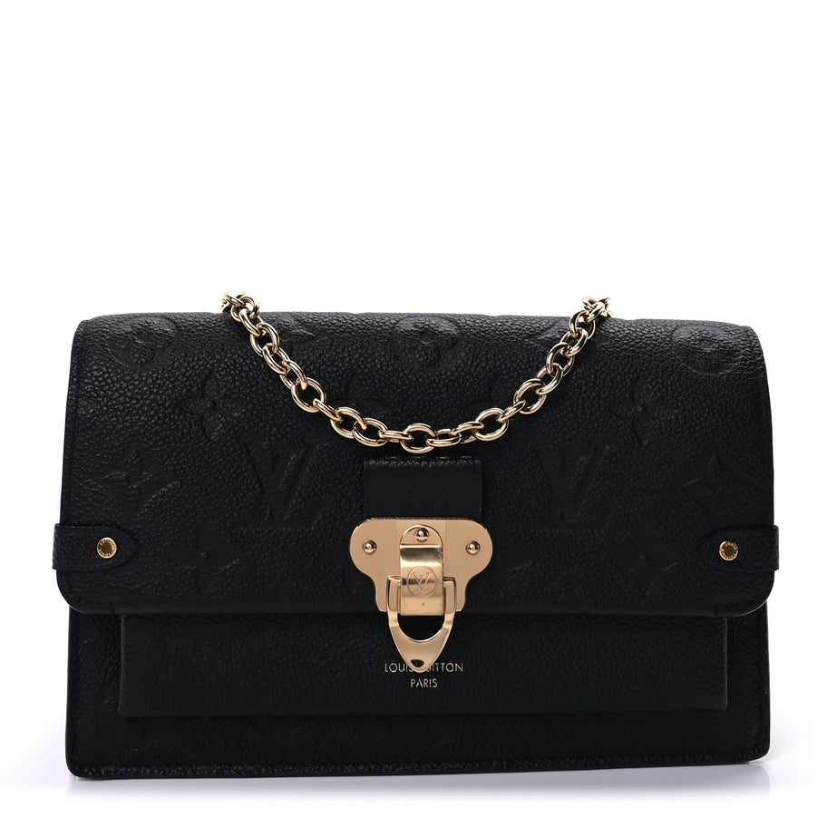 Louis Vuitton Empreinte Vavin Chain Wallet  Black Image 1