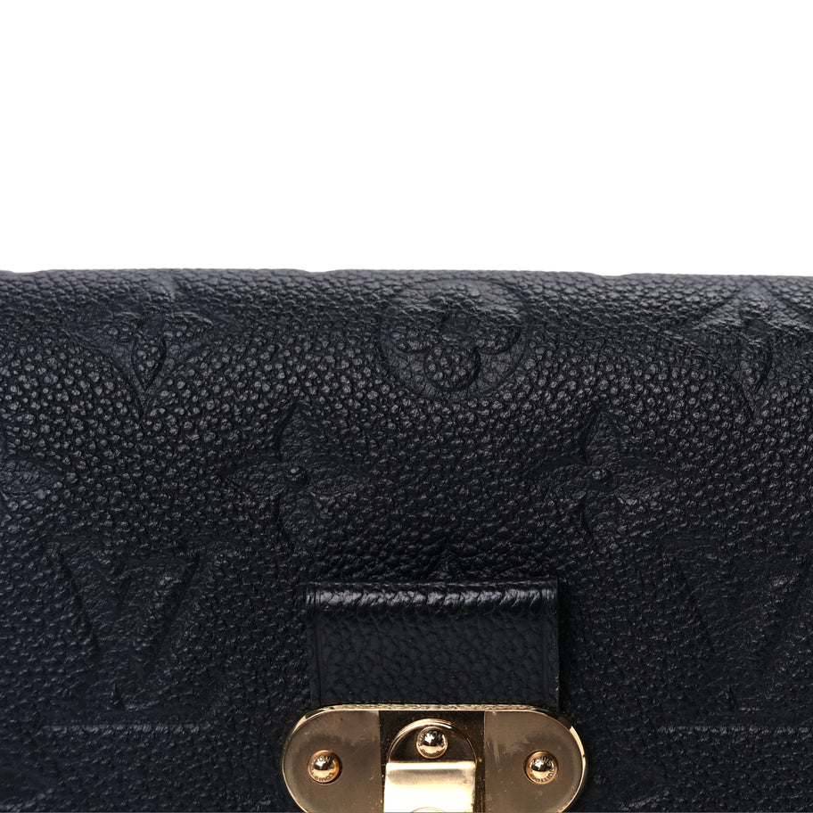 Louis Vuitton Empreinte Vavin Chain Wallet  Black Image 6