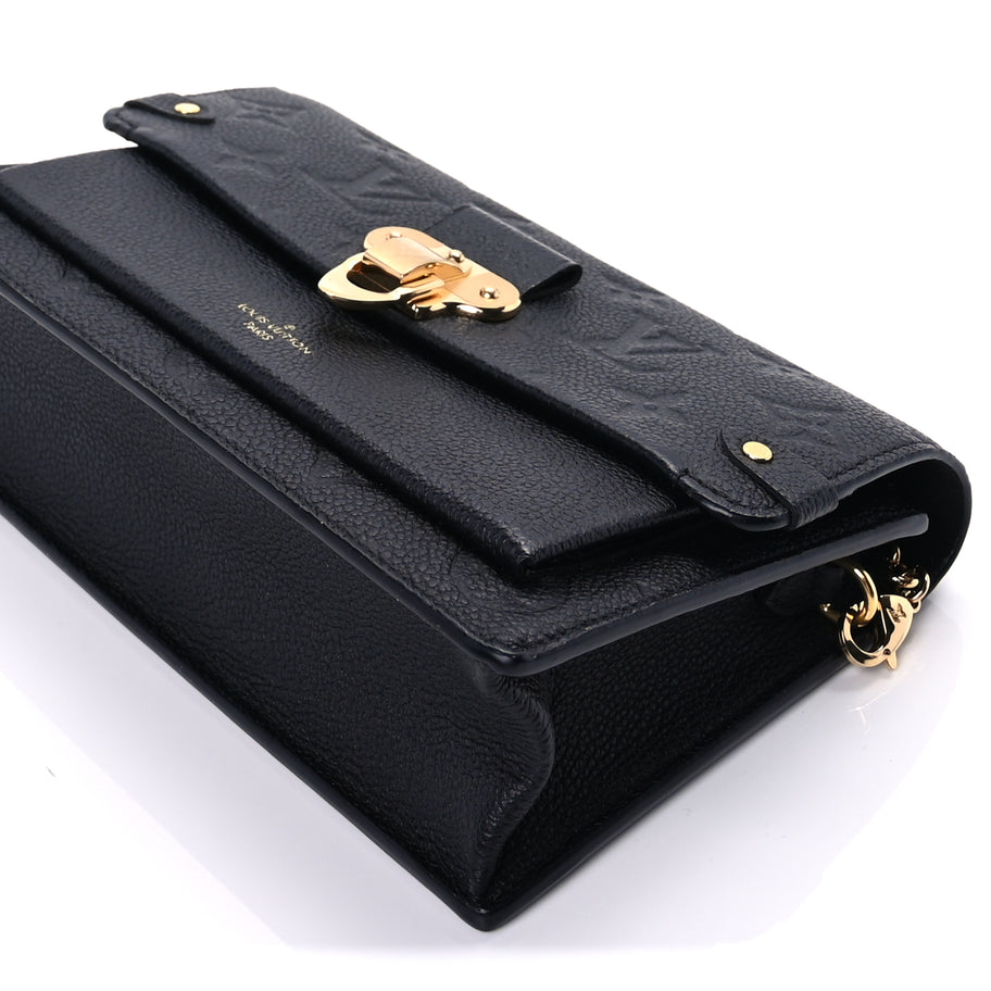 Louis Vuitton Empreinte Vavin Chain Wallet  Black Image 7