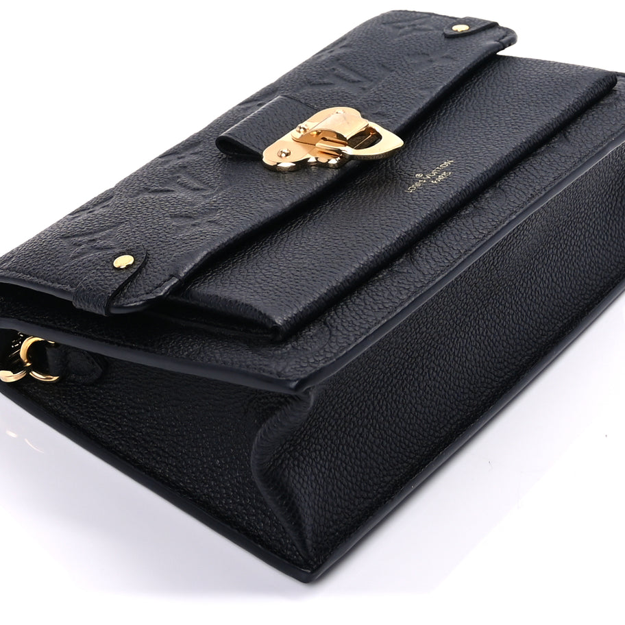 Louis Vuitton Empreinte Vavin Chain Wallet  Black Image 8