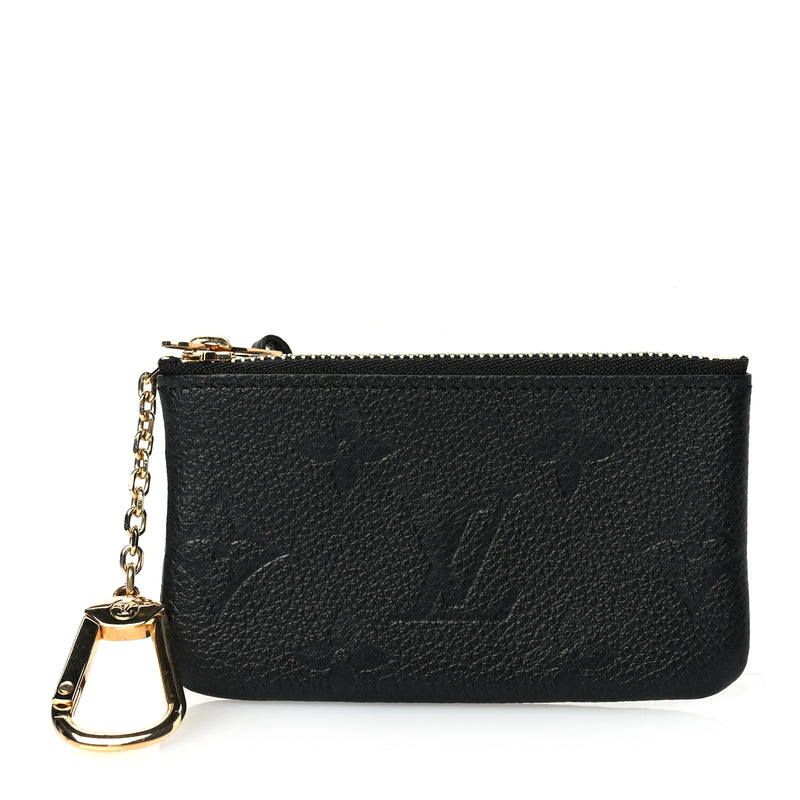  Louis Vuitton Monogram Empreinte Leather Black
