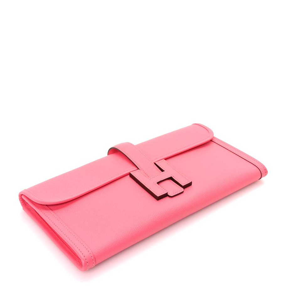 Hermes Epsom Jige Elan 29 Clutch Rose Azalee Image 4