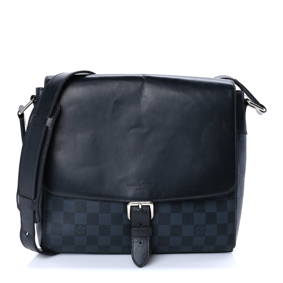 Louis Vuitton Damier Cobalt Newport Messenger PM Blue Image 1