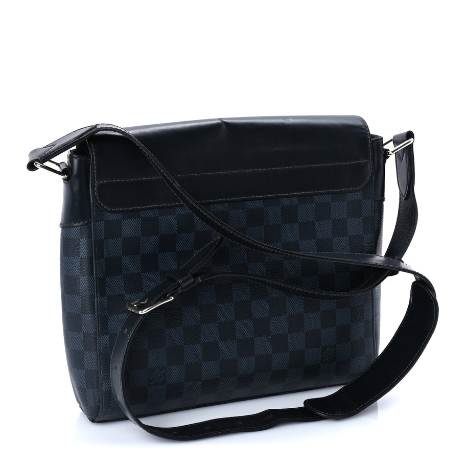 Louis Vuitton Damier Cobalt Newport Messenger PM Blue Image 2