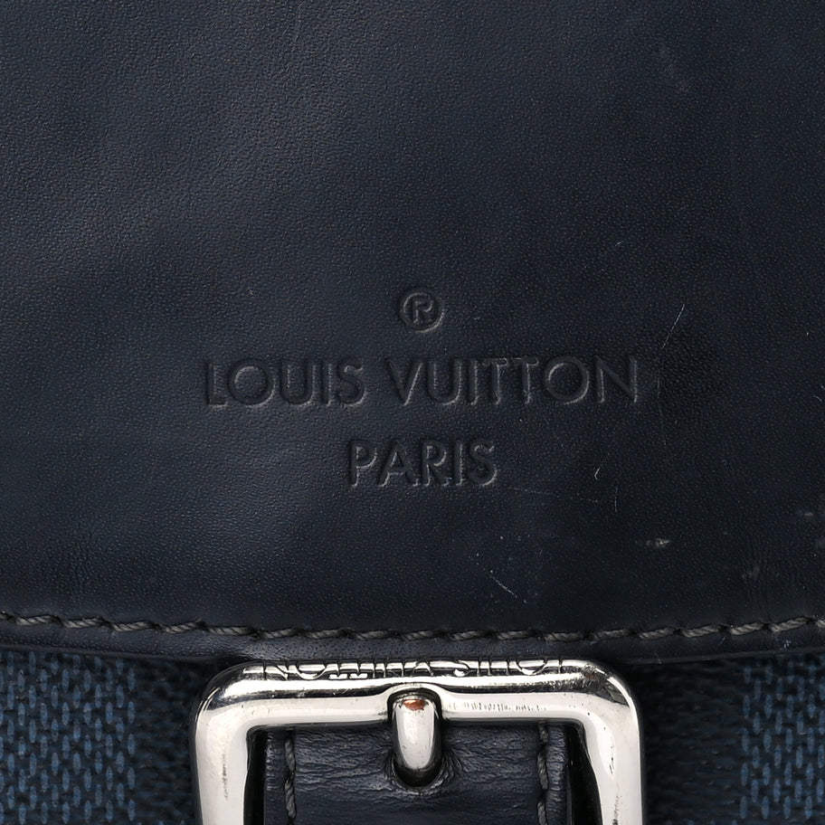 Louis Vuitton Damier Cobalt Newport Messenger PM Blue Image 6