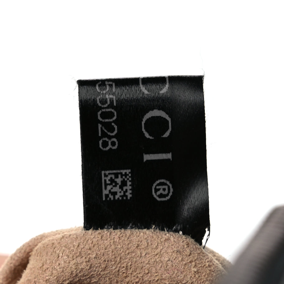 Gucci Calfskin Matelasse Small GG Marmont Chain Shoulder Bag Black Image 7