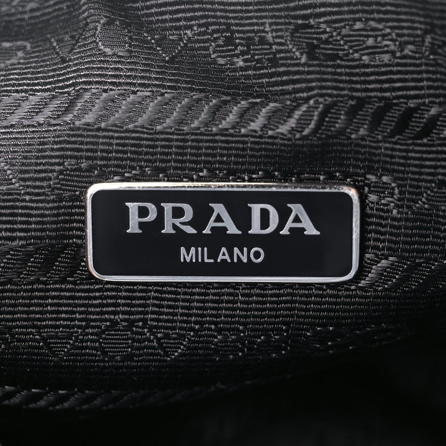 Prada Tessuto Nylon Mini Re-Edition 2000 Bag  Black Image 5