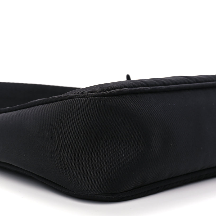 Prada Tessuto Nylon Mini Re-Edition 2000 Bag  Black Image 7