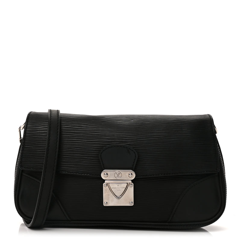  Louis Vuitton Epi Segur Pochette  Black