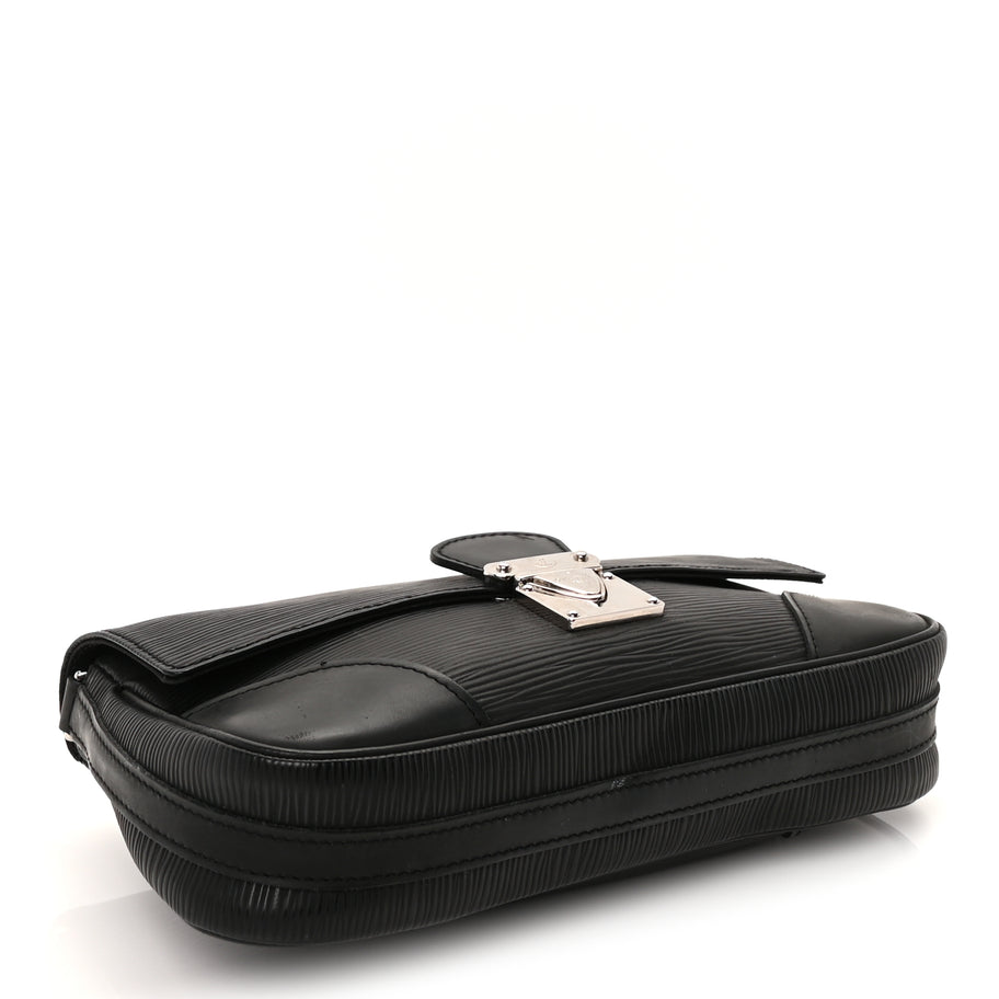 Louis Vuitton Epi Segur Pochette  Black Image 3