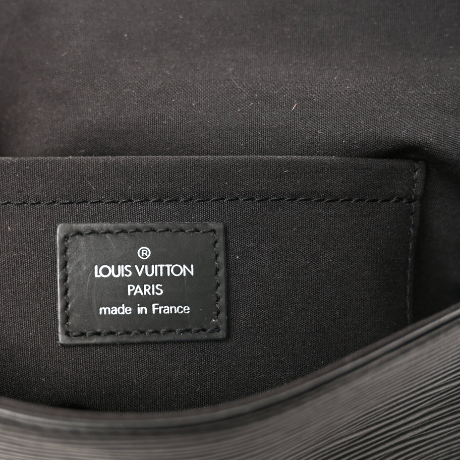 Louis Vuitton Epi Segur Pochette  Black Image 5